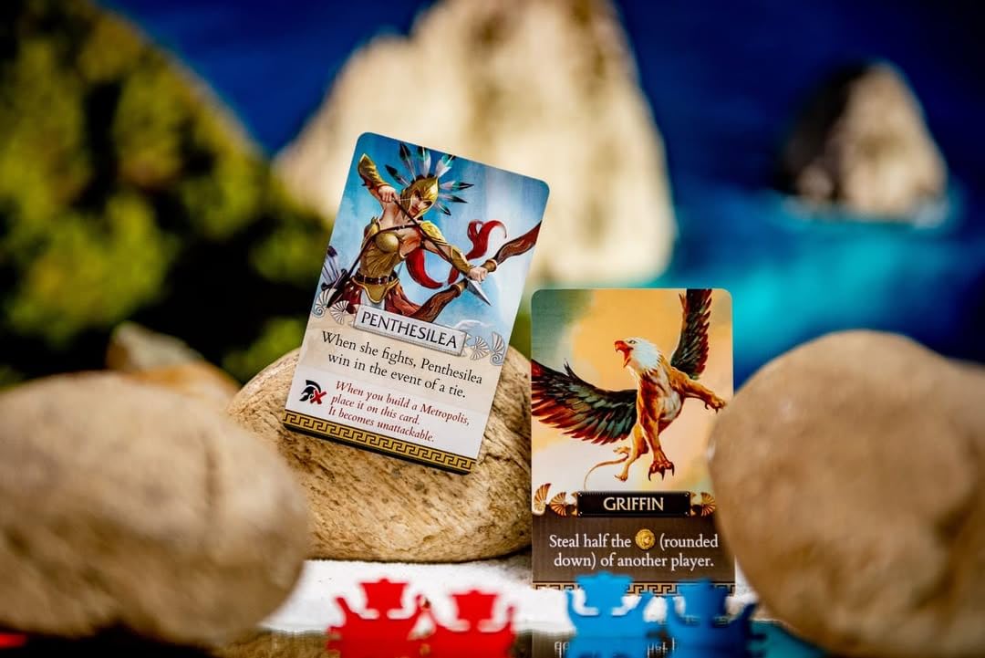 Hachette Boardgames: Cyclades | Epic Mythological Strategy Game for 2-6 Players | 60-90 Minutes
