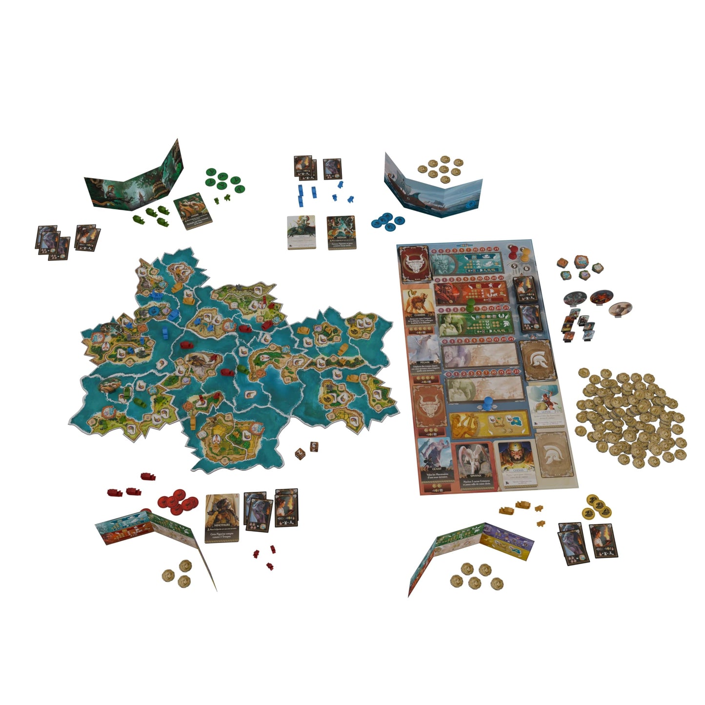 Hachette Boardgames: Cyclades | Epic Mythological Strategy Game for 2-6 Players | 60-90 Minutes