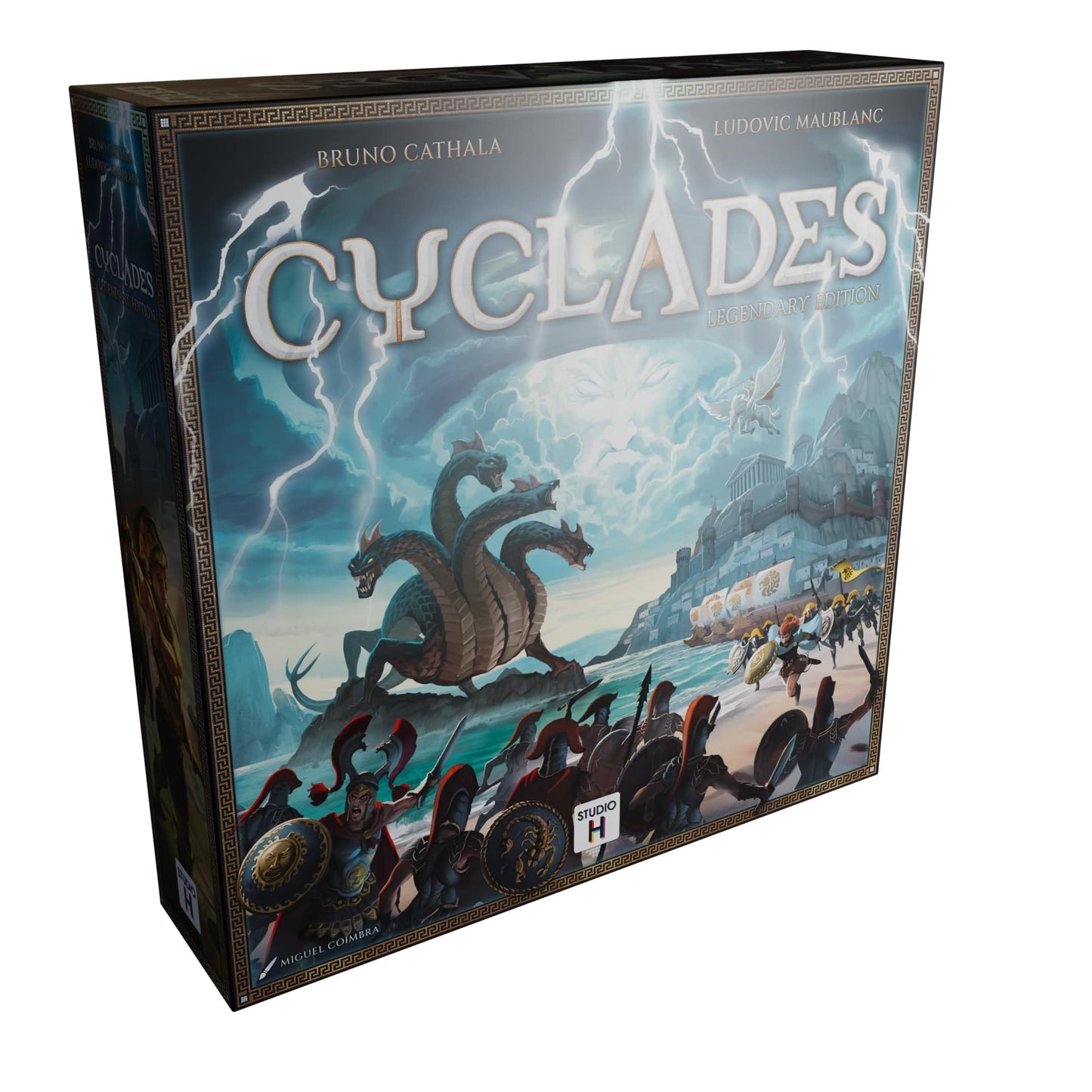 Hachette Boardgames: Cyclades | Epic Mythological Strategy Game for 2-6 Players | 60-90 Minutes