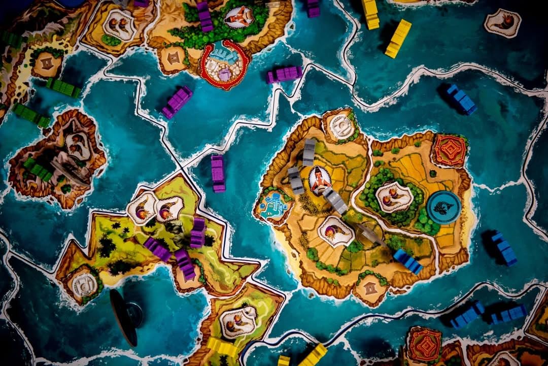 Hachette Boardgames: Cyclades | Epic Mythological Strategy Game for 2-6 Players | 60-90 Minutes
