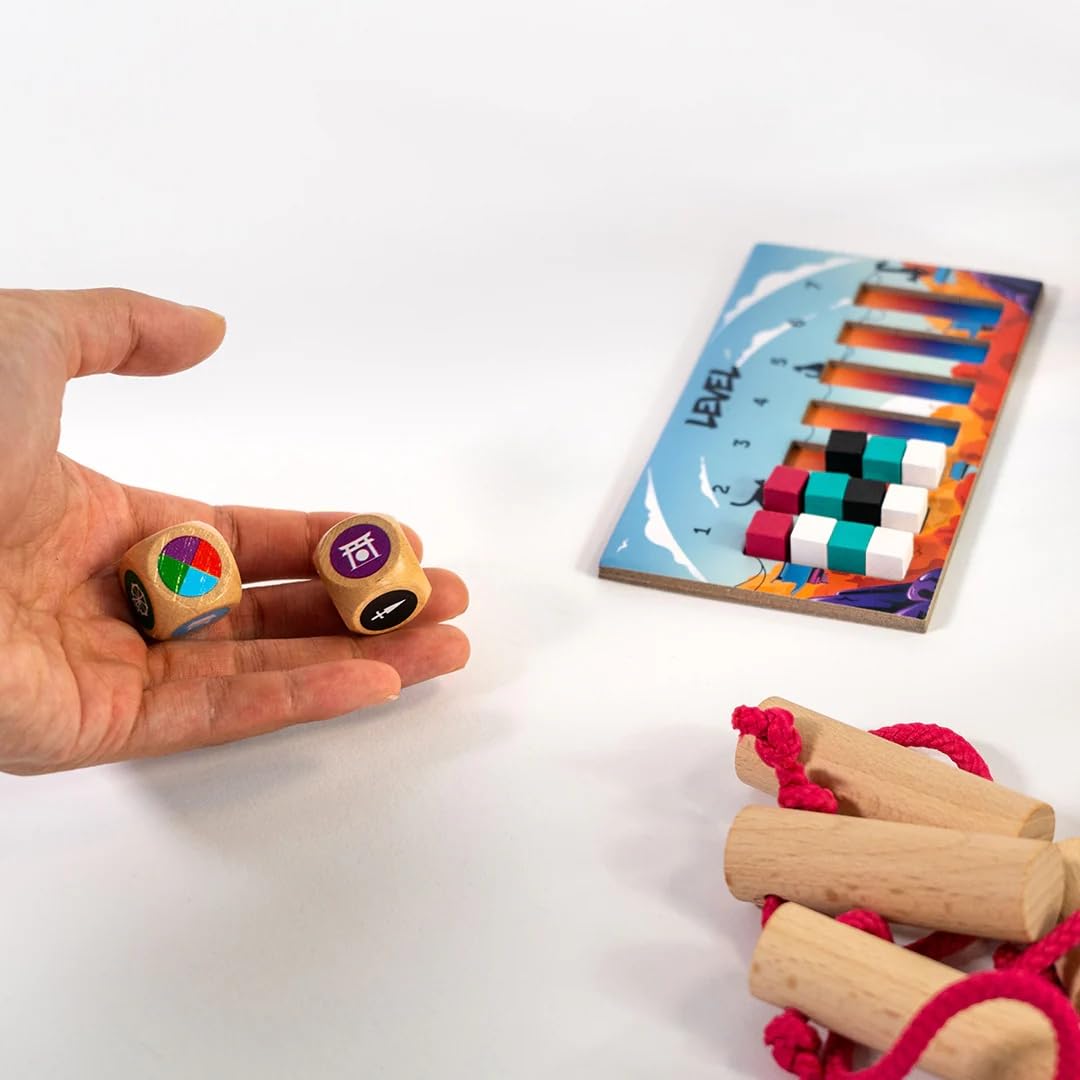 Nekojima by Hachette Boardgames — Dexterity Stacking & Weaving Game (15 min, 1–5+ players)
