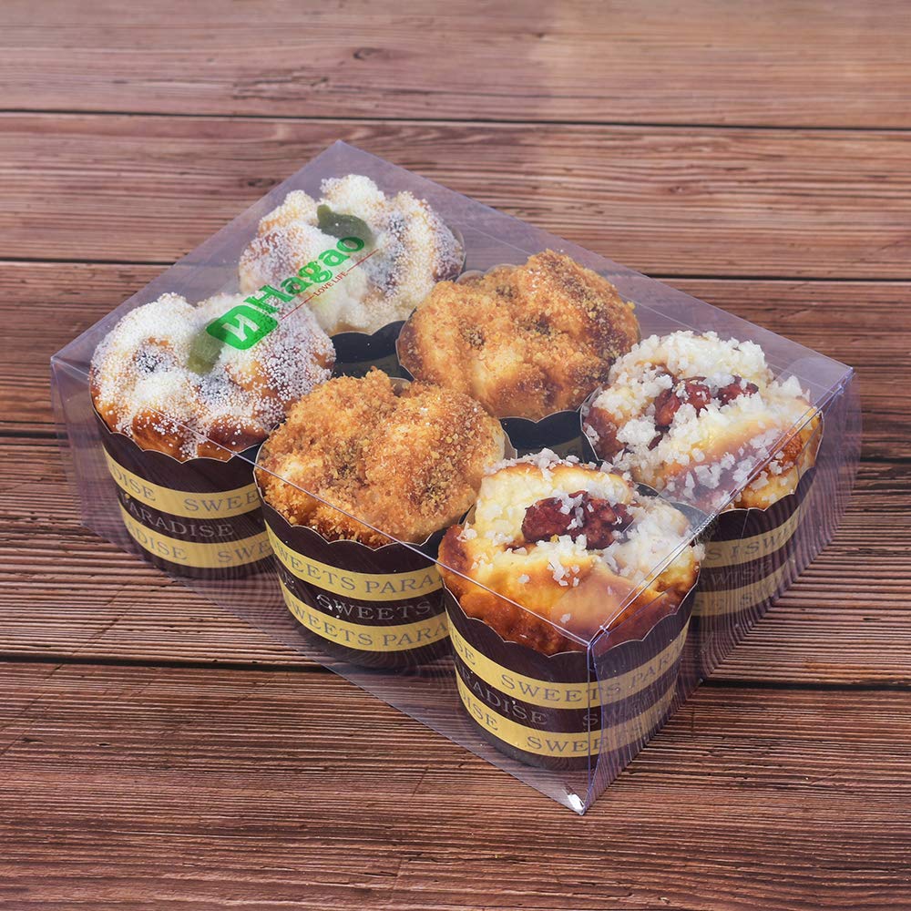 Hagao Fake Cupcake Sprinkles – 6-Piece Faux Cupcake Set for Props & Decor