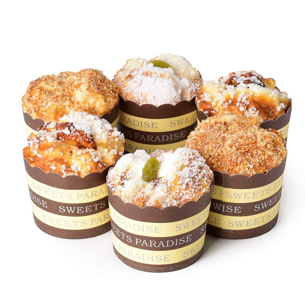 Hagao Fake Cupcake Sprinkles – 6-Piece Faux Cupcake Set for Props & Decor
