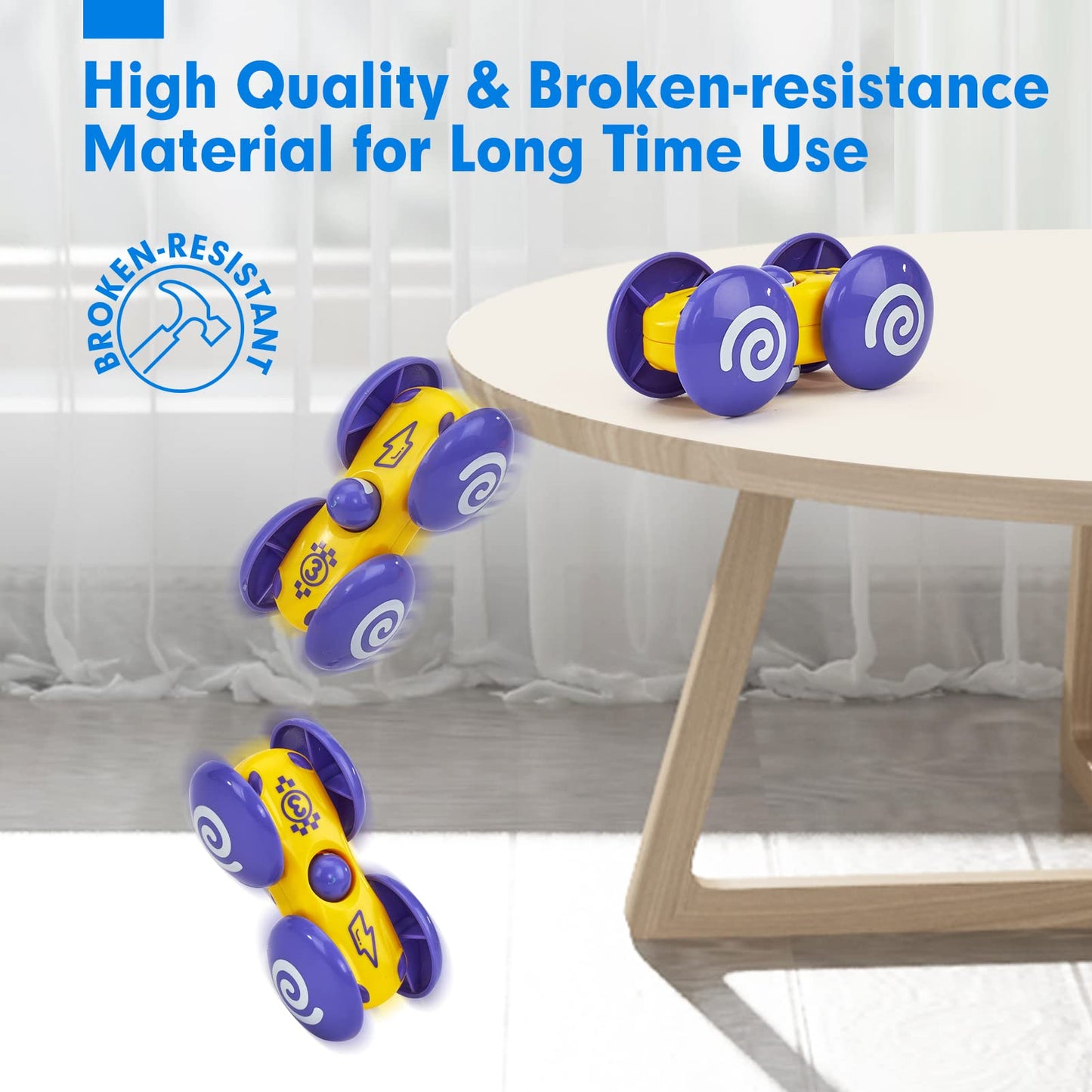 Hahaland 2-in-1 Toddler Toys: Pound Balls & Car Ramp Race Track for 1–3 Year Olds