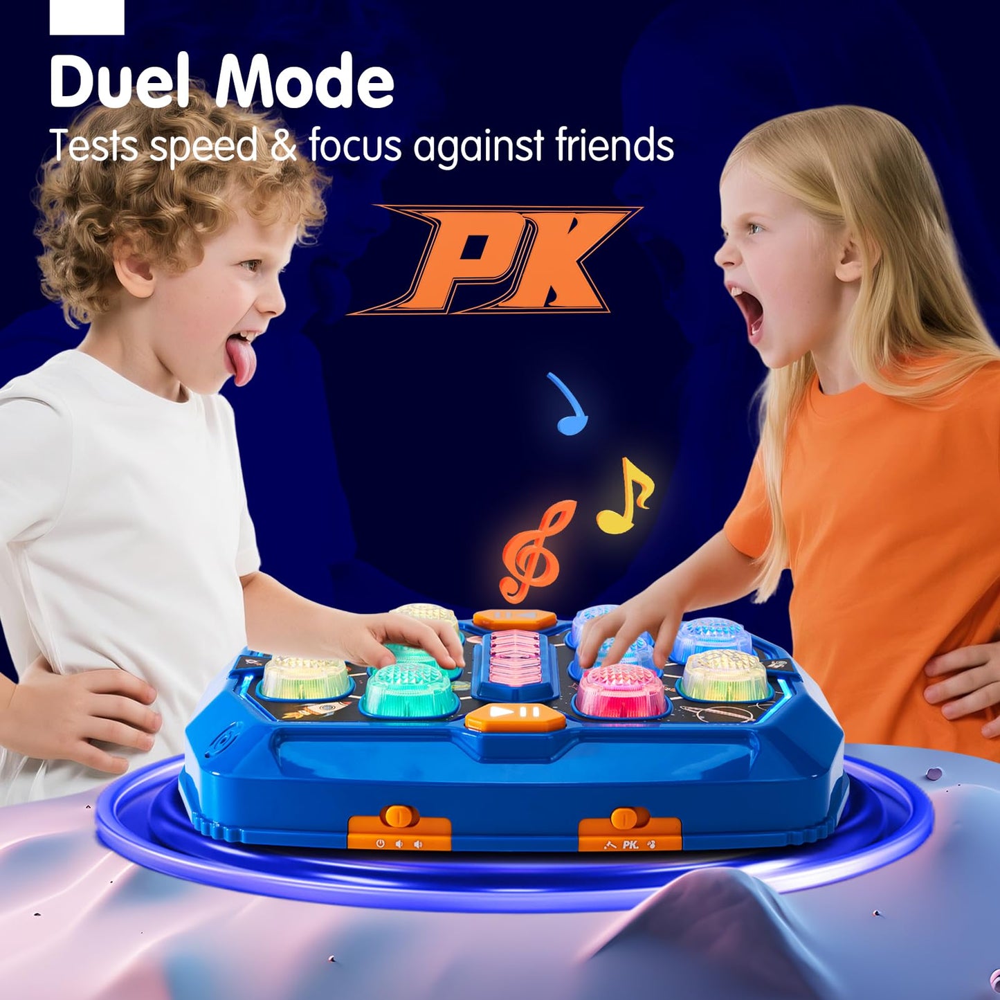 Hahaland Whack-a-Mole: STEM-Inspired Sound & Light Game for Ages 5-7