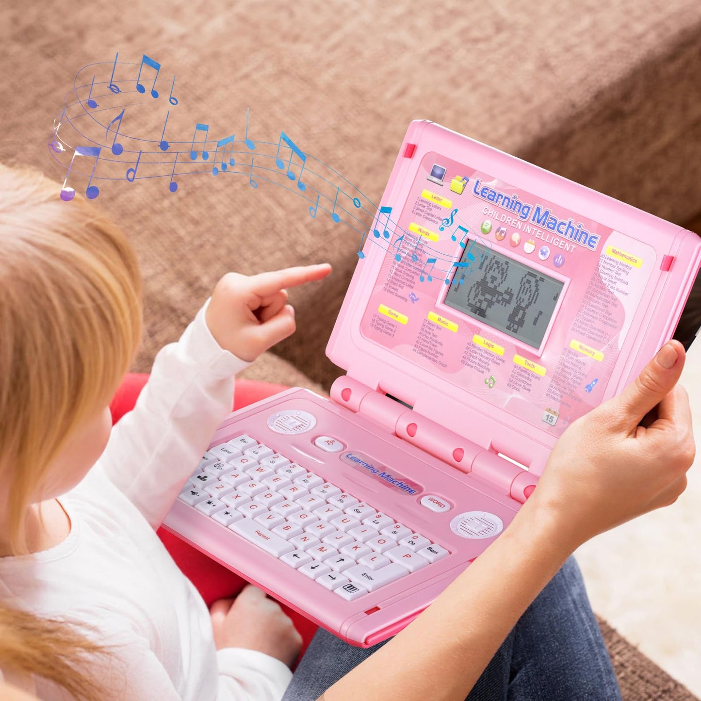 HAIOUMM Kids Educational Laptop - 65 Learning Modes for Ages 5+