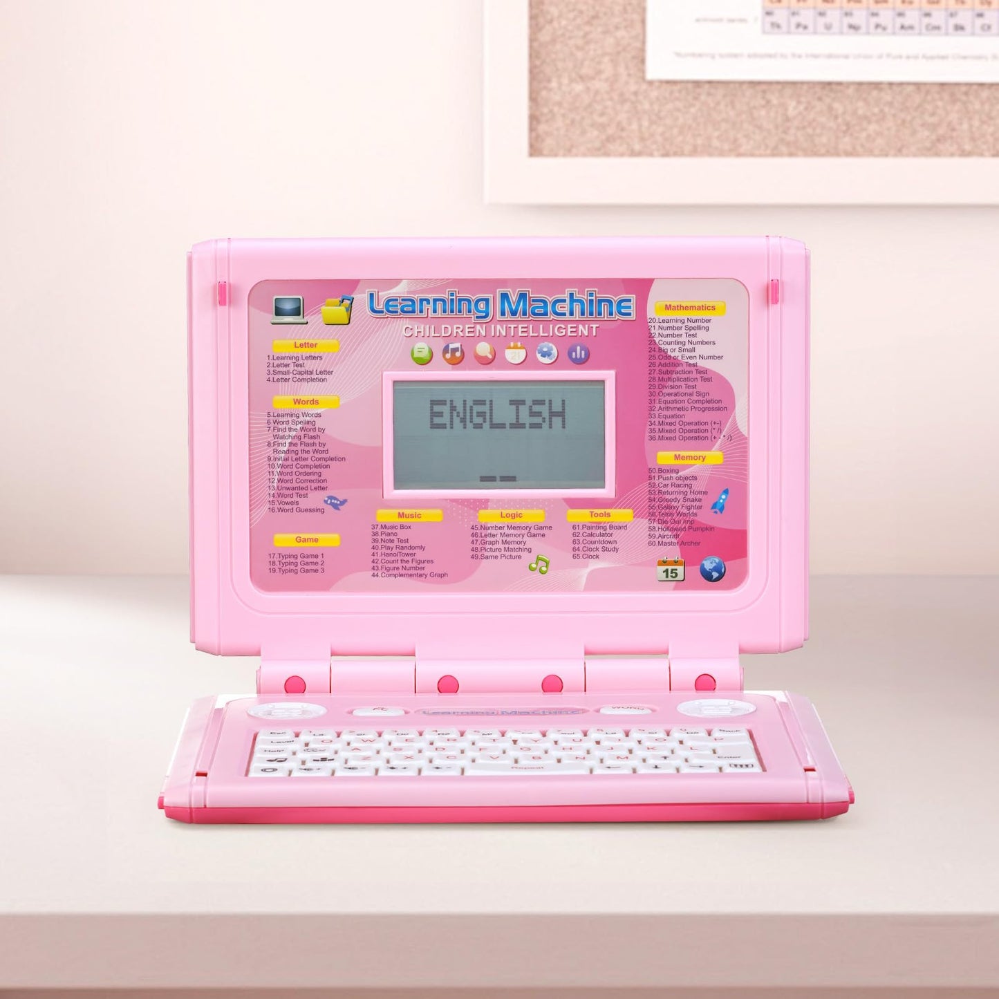 HAIOUMM Kids Educational Laptop - 65 Learning Modes for Ages 5+