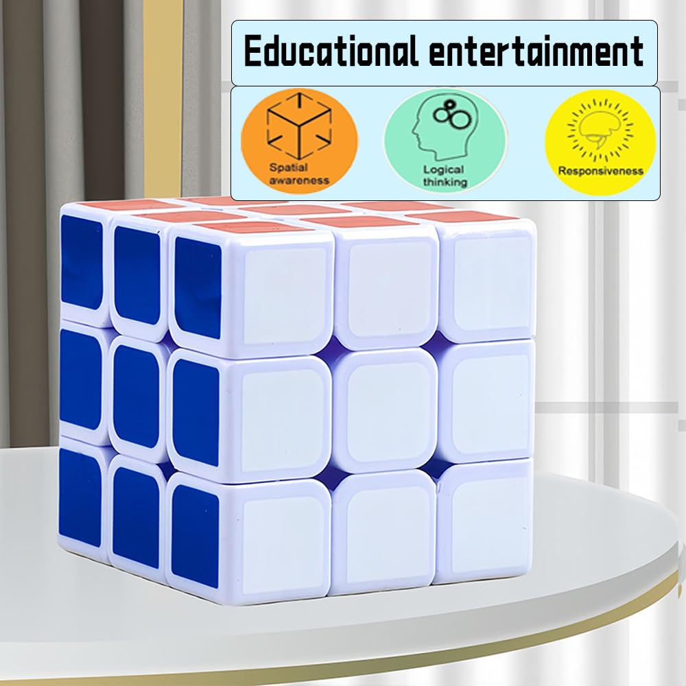 Hairy hand 48 Pack Mini Cube Puzzle – 1.18in 3x3 for Party Favors, Classroom Rewards, Gifts