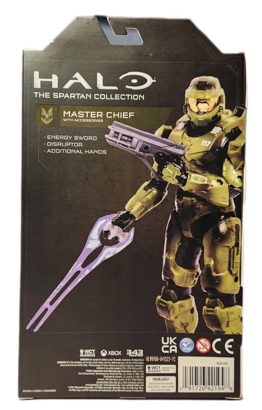 HALO The Spartan Collection Master Chief 6.5 Inch Walgreens Exclusive Action Figure