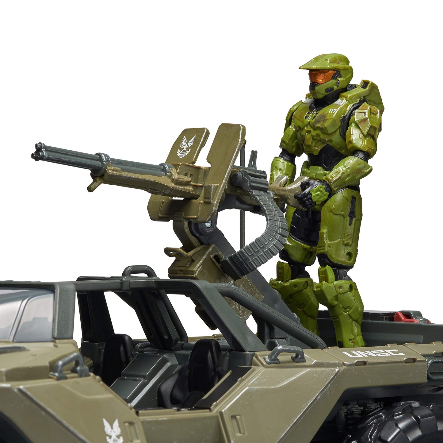HALO 4-Inch World of HALO Deluxe Warthog with Master Chief – Figure Pack