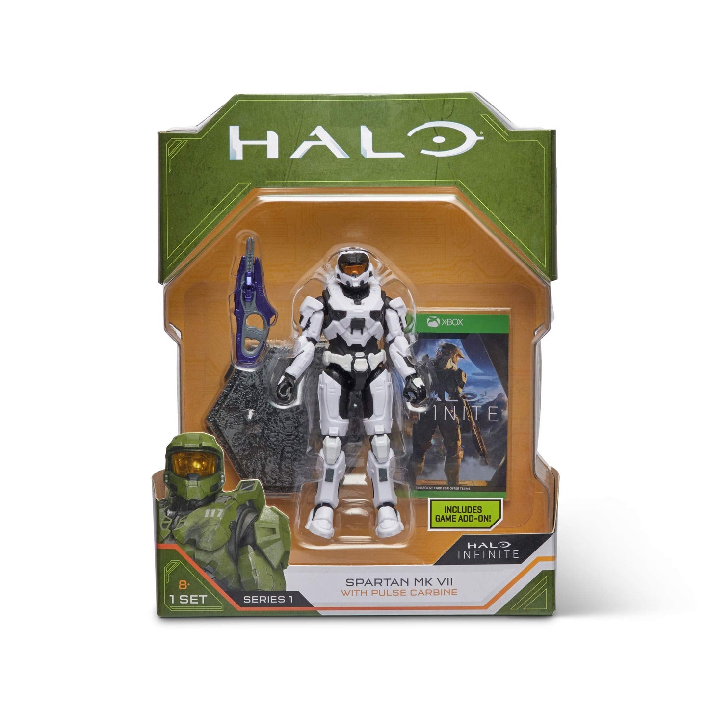 HALO World of Halo Spartan MK VII with Pulse Carbine – Fully Articulated Figure