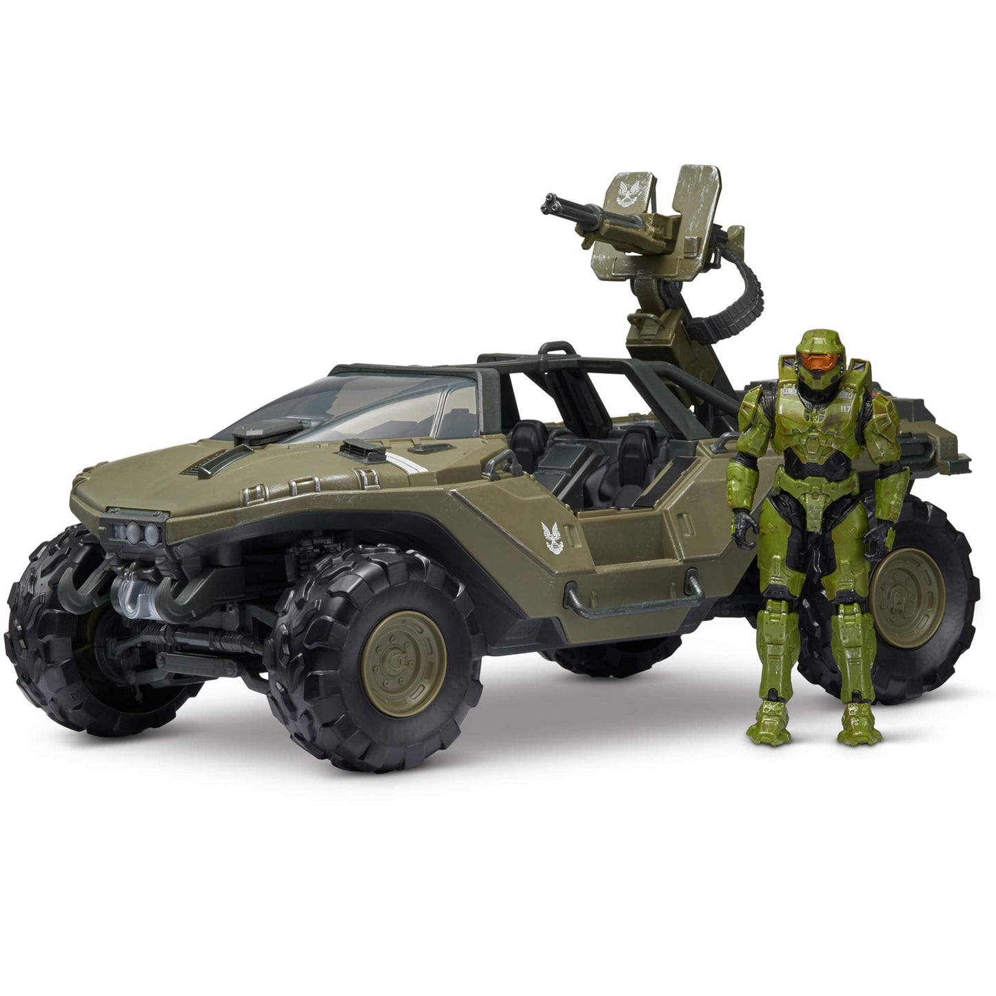 HALO 4-Inch World of HALO Deluxe Warthog with Master Chief – Figure Pack