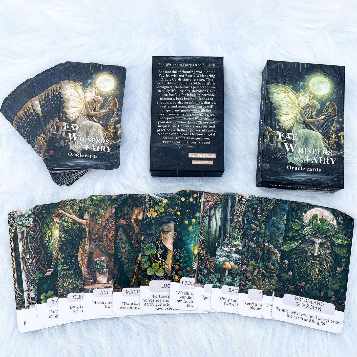 Han Yu Bowen Fairy Whispering Oracle Cards for Beginners