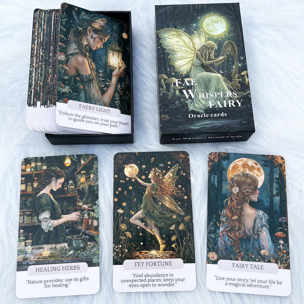 Han Yu Bowen Fairy Whispering Oracle Cards for Beginners