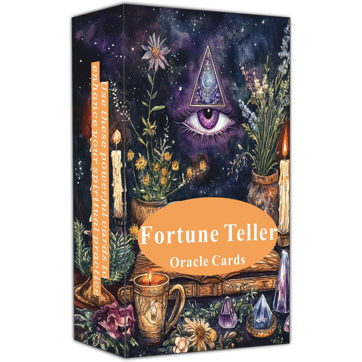 Han Yu Bowen Fortune Teller Oracle Cards – 56-Card Deck for Daily Guidance & Spiritual Practice