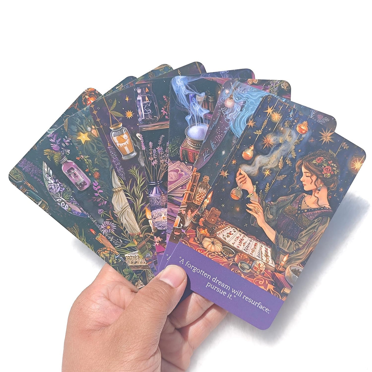 Han Yu Bowen Fortune Teller Oracle Cards – 56-Card Deck for Daily Guidance & Spiritual Practice