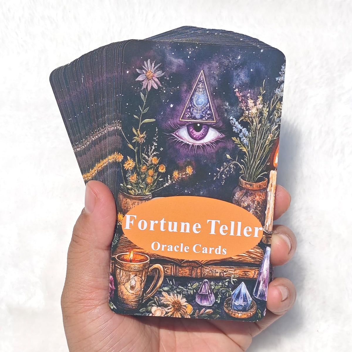 Han Yu Bowen Fortune Teller Oracle Cards – 56-Card Deck for Daily Guidance & Spiritual Practice