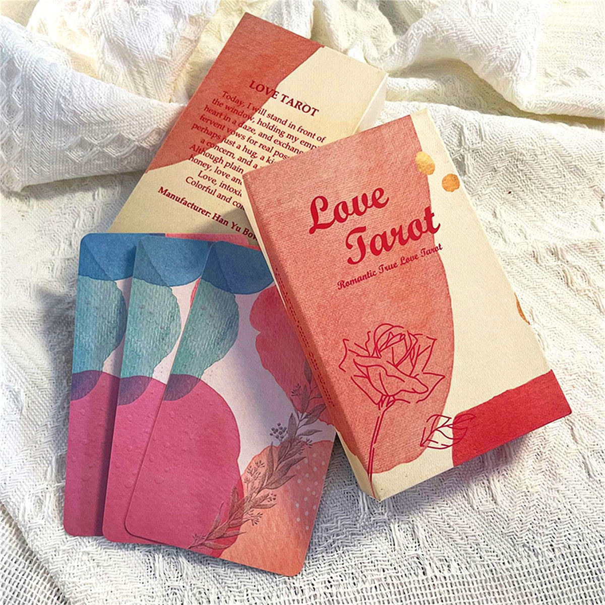 Han Yu Bowen Love Oracle Cards – Twin Flame Tarot for Beginners (54 Cards)