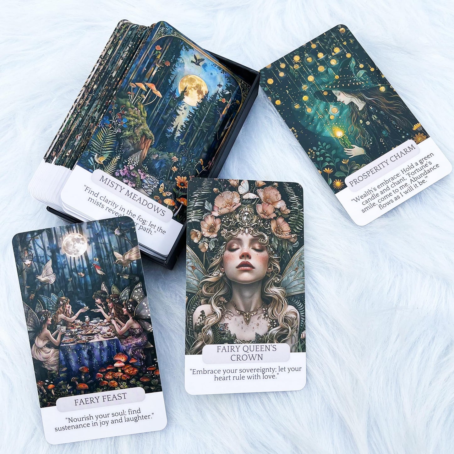 Han Yu Bowen Fairy Whispering Oracle Cards for Beginners