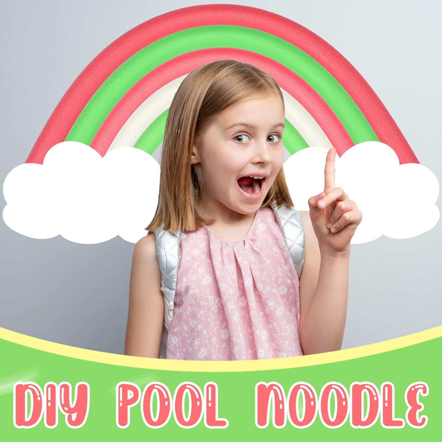 Hanaive 6 Pack Pool Noodles – 52-Inch Hollow Foam Floats for Pool, Craft & Play