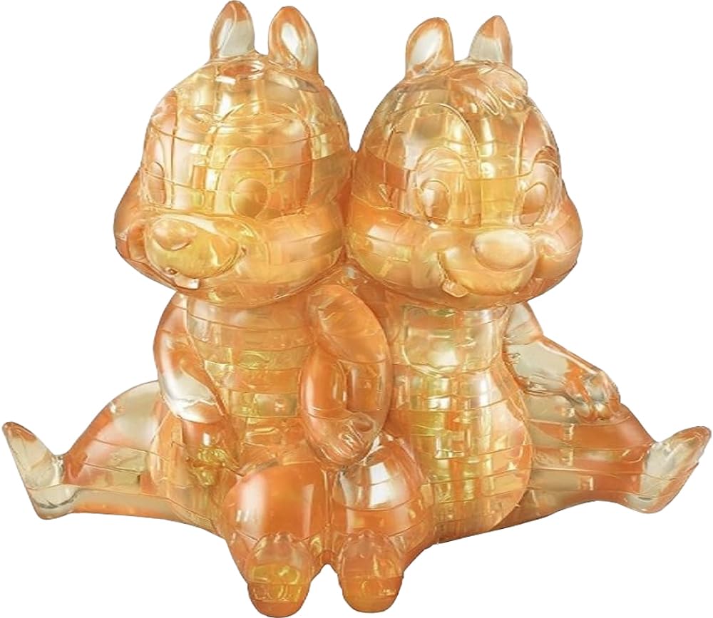 Hanayama Chip & Dale Crystal Gallery 3D Puzzle – 46-Piece