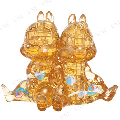 Hanayama Chip & Dale Crystal Gallery 3D Puzzle – 46-Piece
