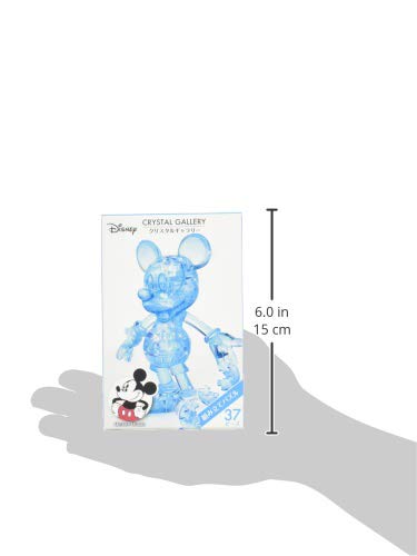 Hanayama Crystal Gallery Mickey Mouse 37-Piece 3D Jigsaw Puzzle