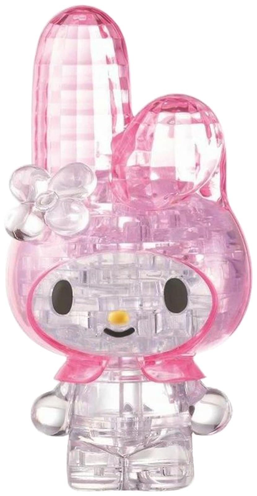 Hanayama Crystal Gallery My Melody 37-Piece 3D Puzzle – Collectible Jigsaw Figure
