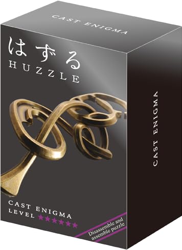 Hanayama Enigma Puzzle – High-Difficulty Cast Metal Brain Teaser (Level 6)