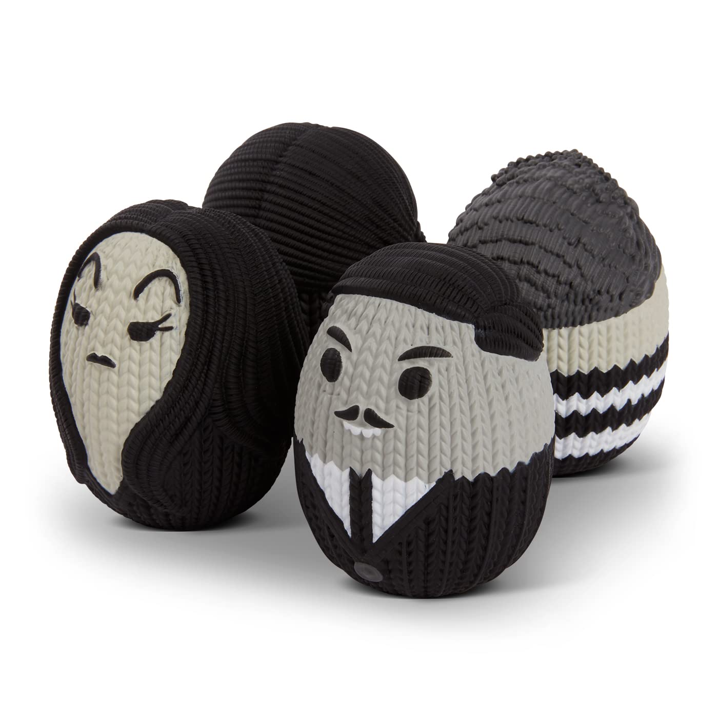 Handmade by Robots - The Addams Family Mini Egg 4 Pack #039 | 2.5-inch Knit Vinyl Figures