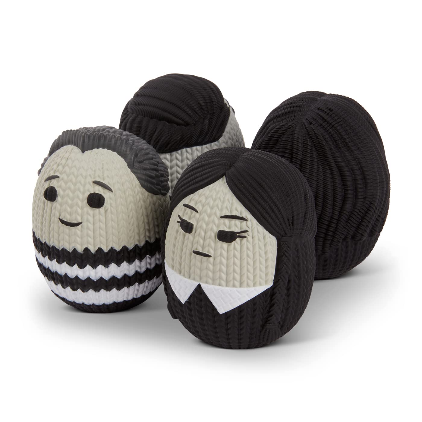 Handmade by Robots - The Addams Family Mini Egg 4 Pack #039 | 2.5-inch Knit Vinyl Figures