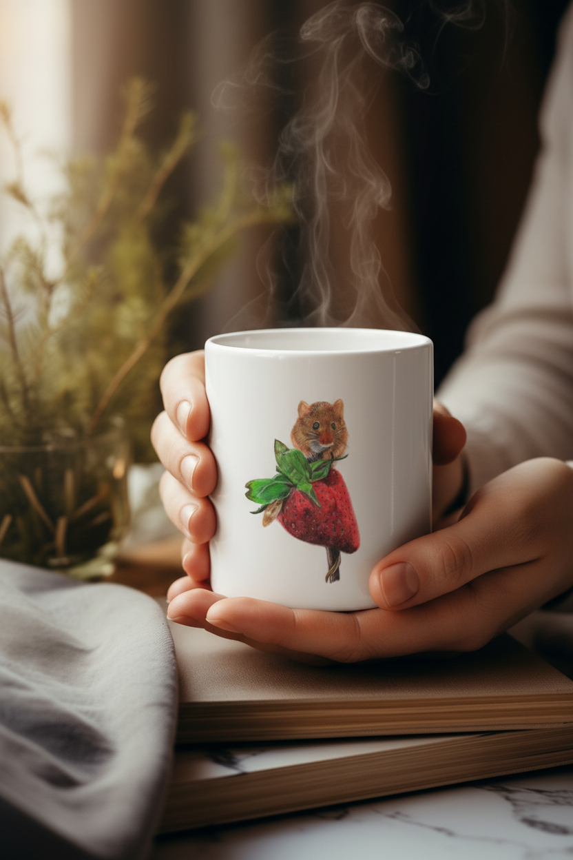 Harvest Mouse Mug – Inspired by Nature
