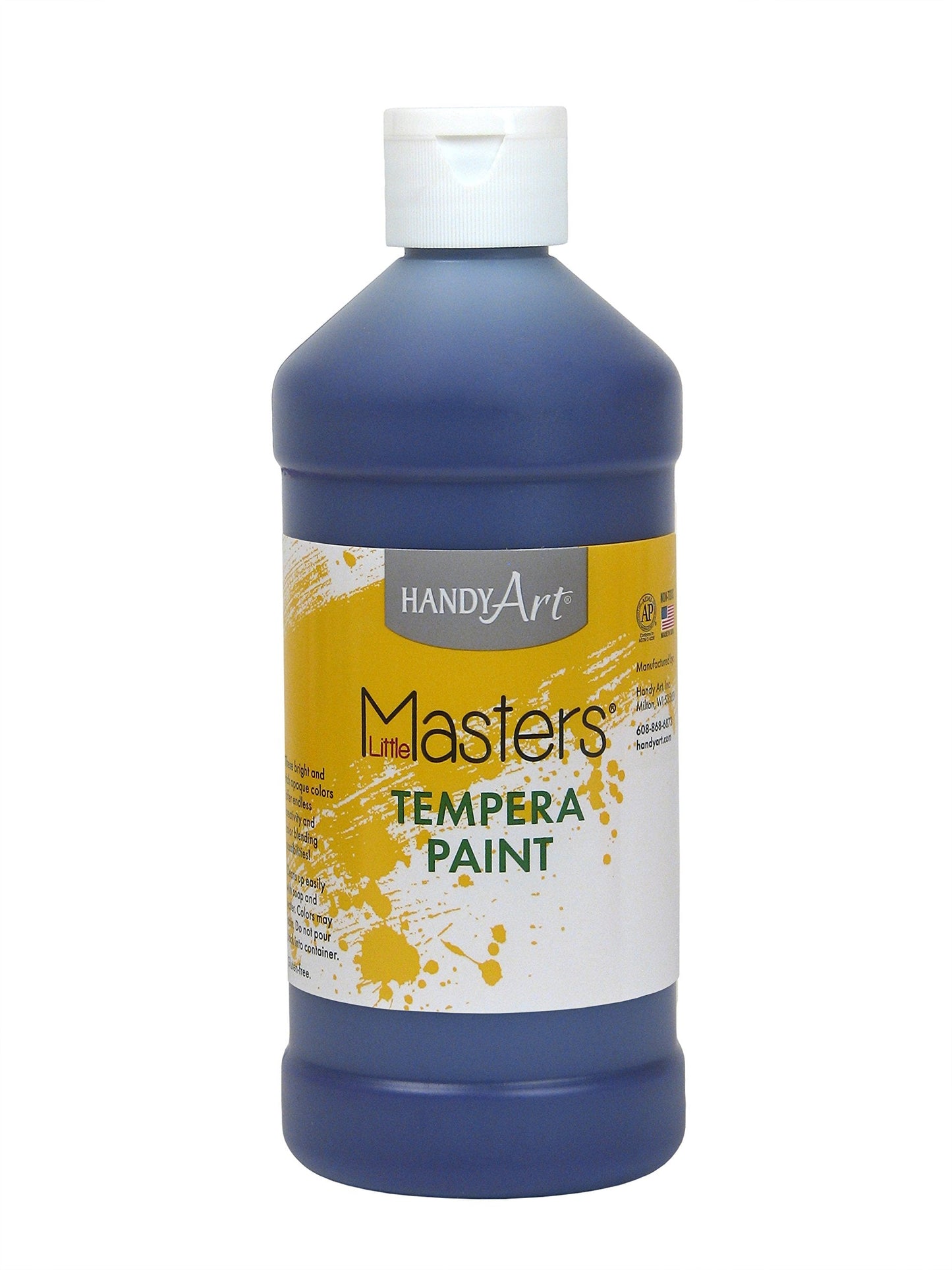 Handy Art Little Masters Tempera Paint 16 oz Violet | Non-Toxic & Easy Clean-Up