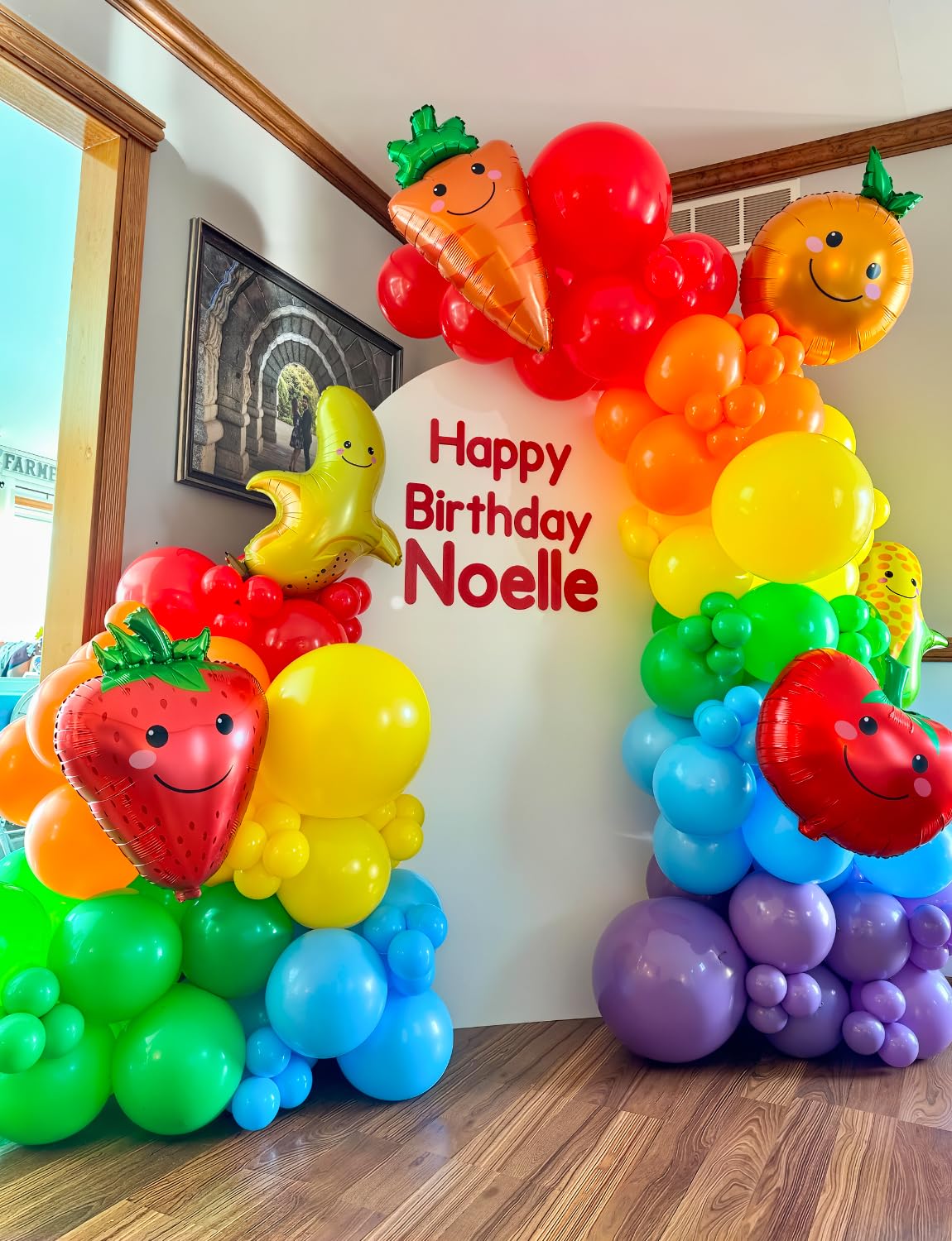 Haolongfa Rainbow Balloon Arch Kit – 130 Pcs for Party Decor