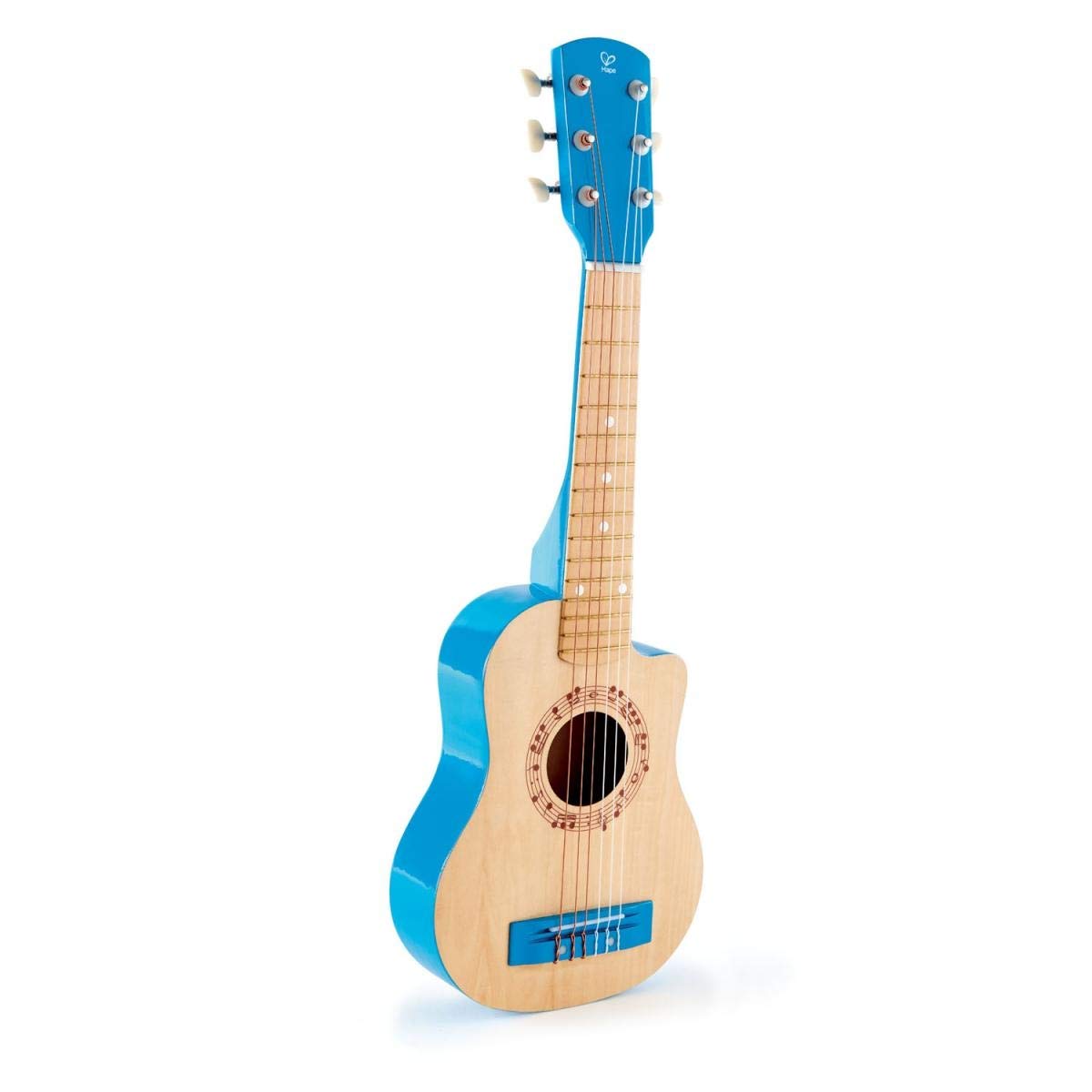 Hape 26-Inch Kids Guitar Toy – Beginner Wooden Guitar with Tunable Strings