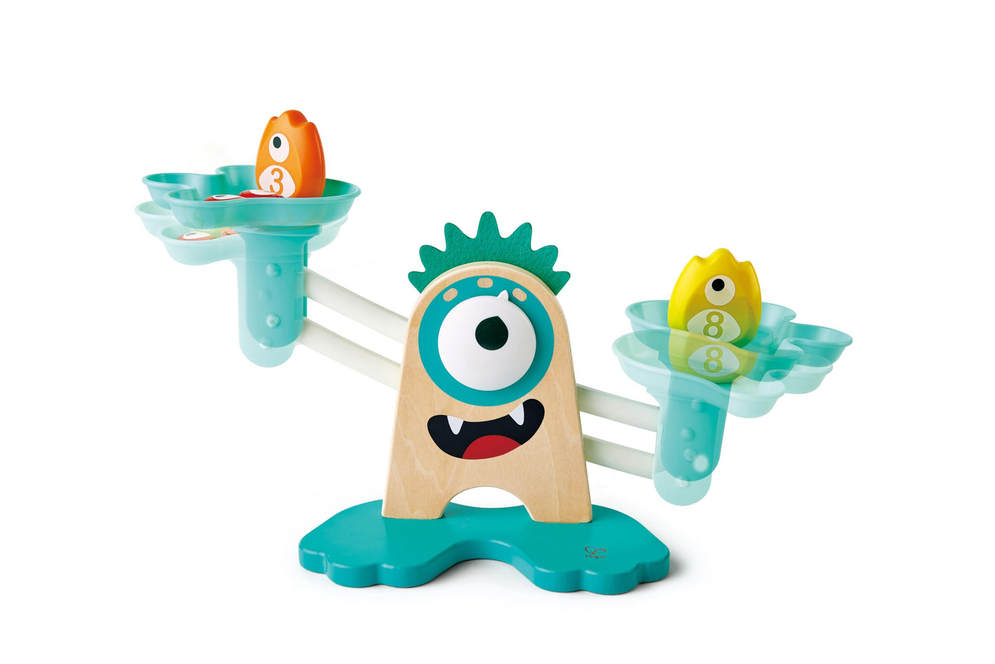 Hape Math Monster Scale Toy – 22-Piece Counting & Balance STEM Game