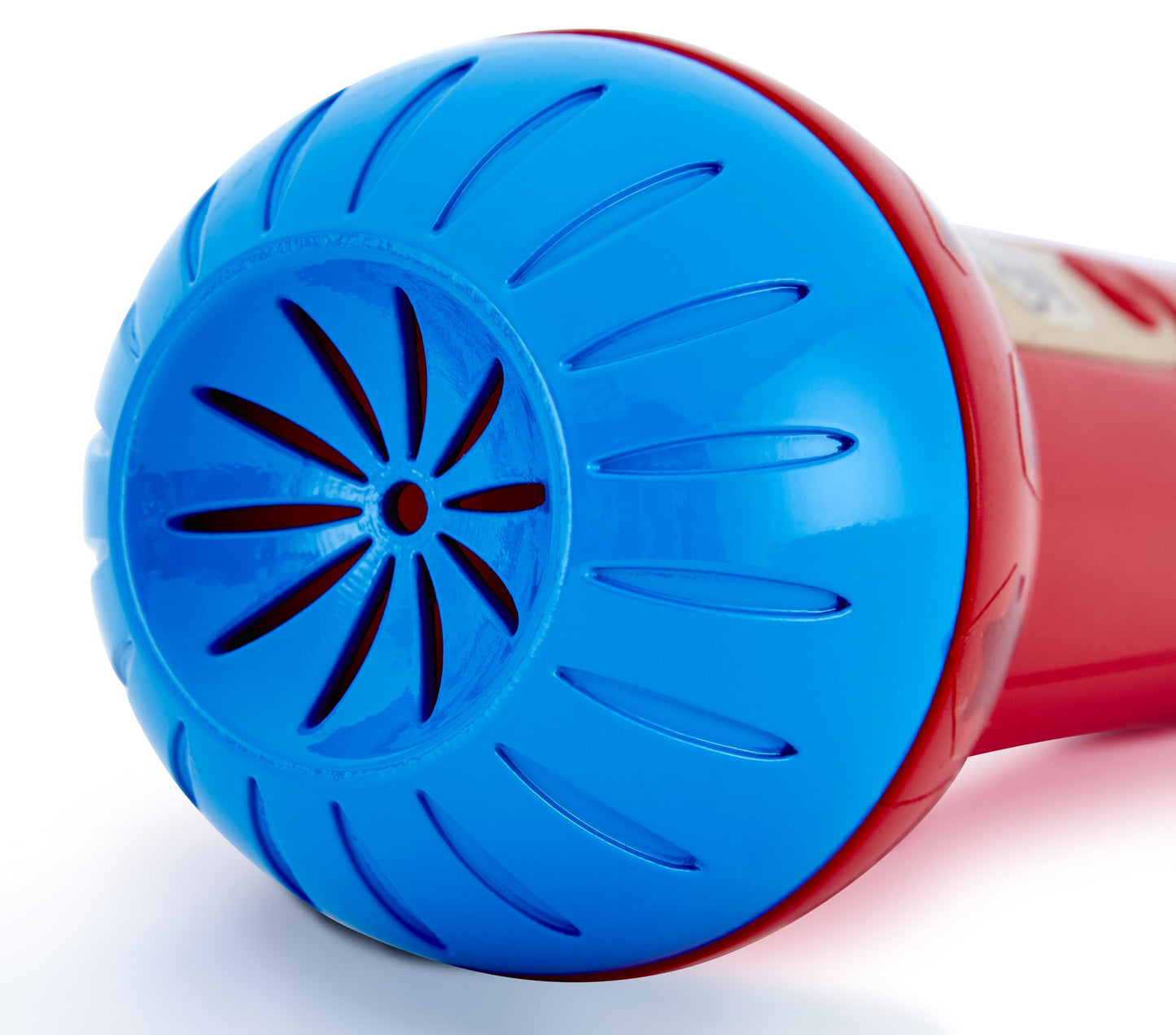 Hape Mighty Echo Microphone – Battery-Free Voice Amplifying Toy for Kids 1 Year & Up (Red)
