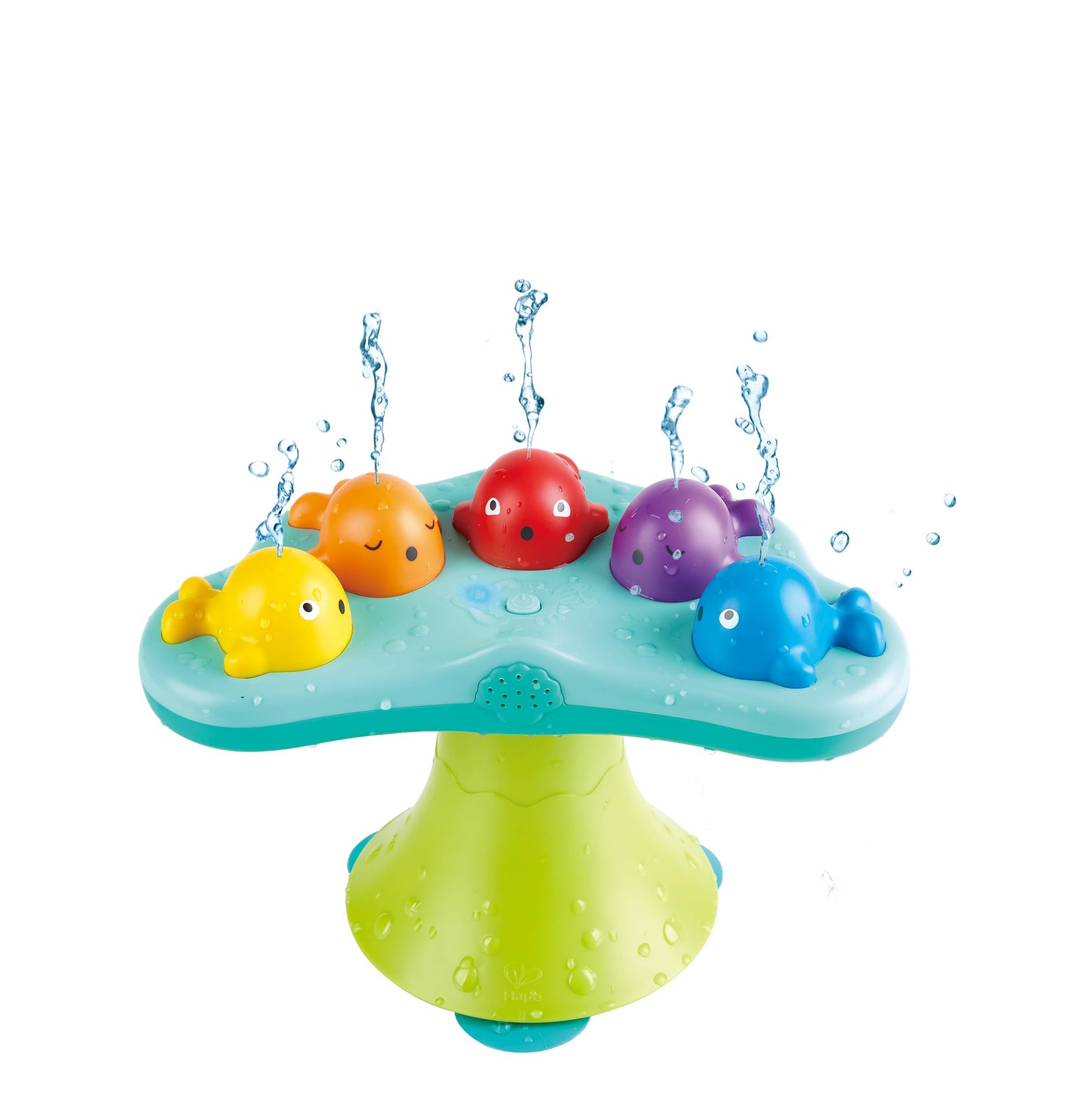 Hape Music Fountain Bath Toy – Whale Bath Toy with 2 Play Modes for Toddlers