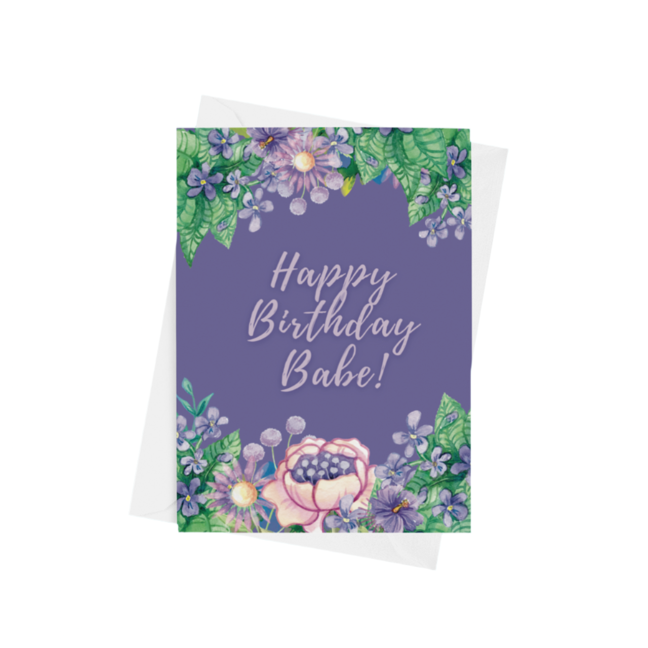 Happy Birthday Babe Card