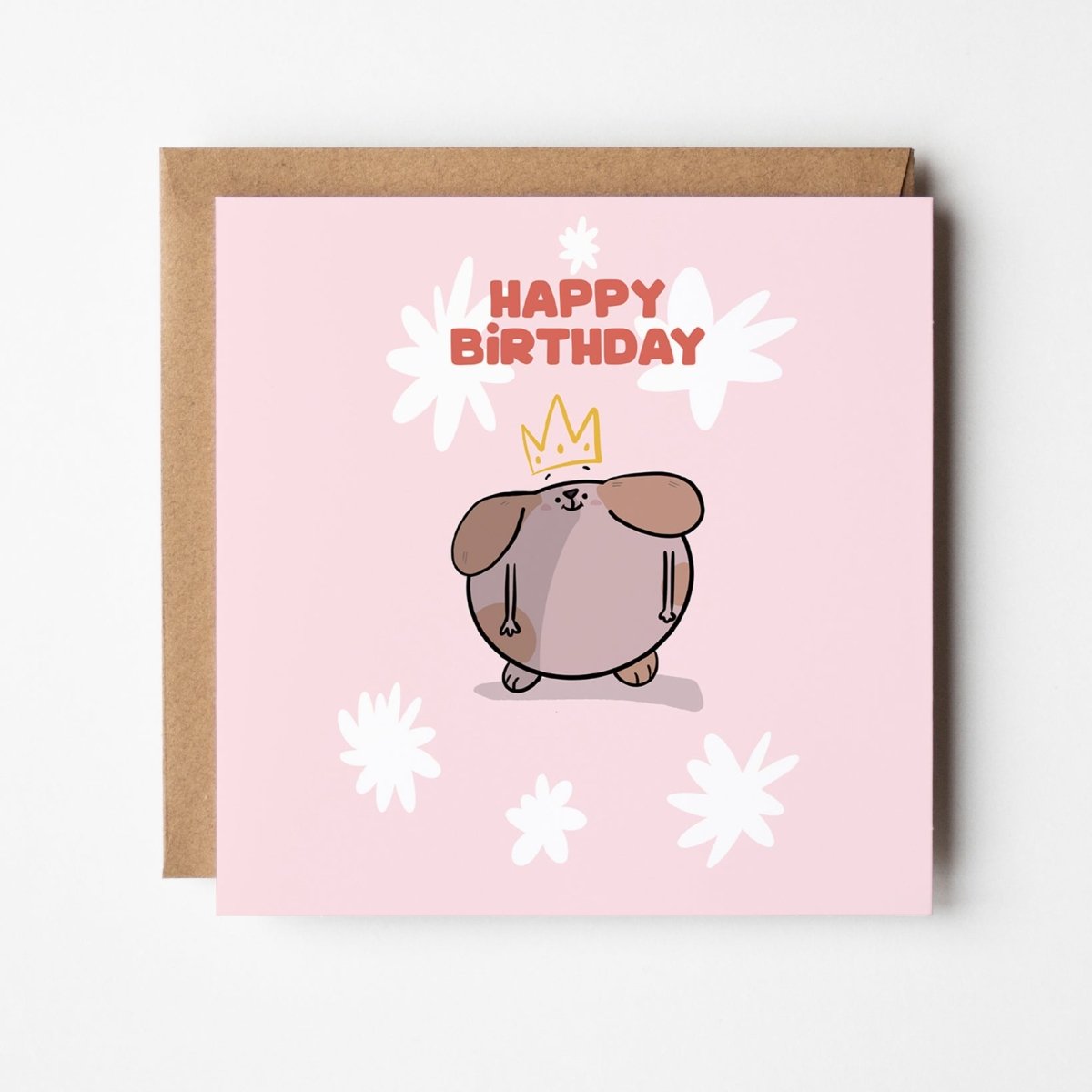 Happy Queen Greeting Card