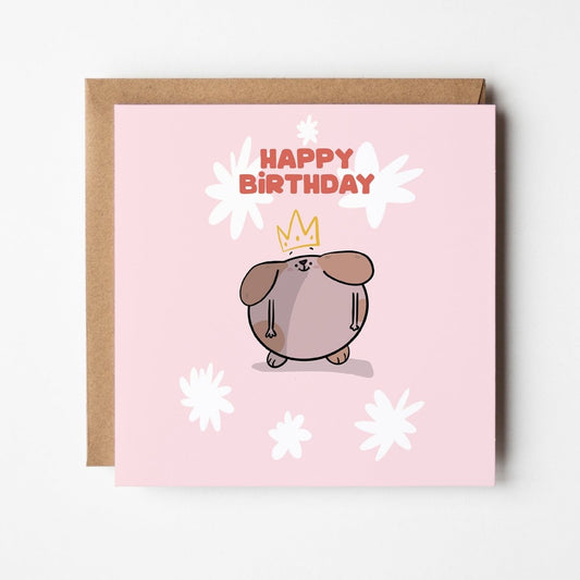 Happy Queen Greeting Card