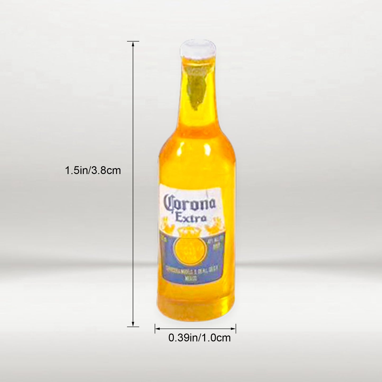 Harewu 12Pcs Miniature Wine Bottles Set – 1:12 Dollhouse Decor, Yellow