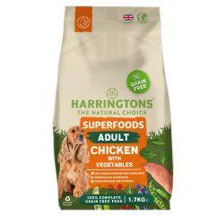 Harringtons Adult Dog Grain Freee Superfoods Chicken, 1.7kg