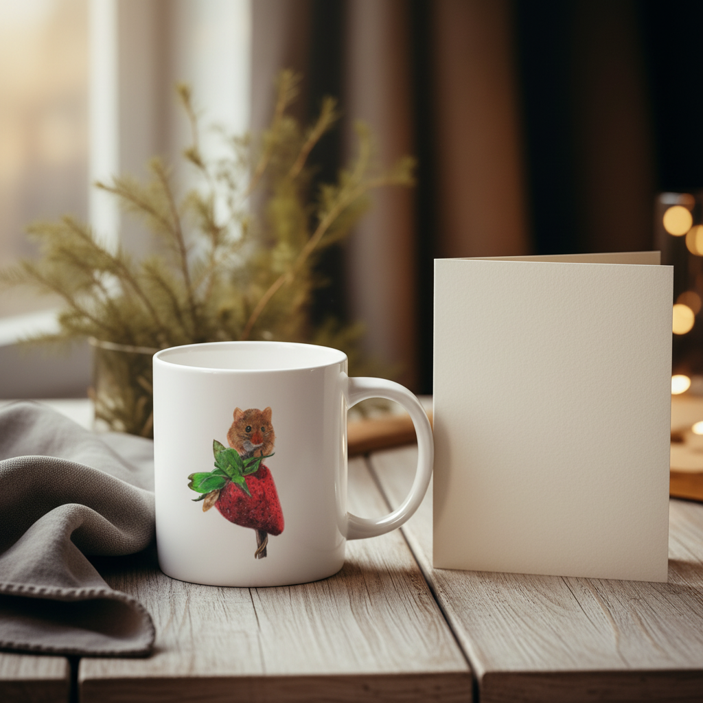 Harvest Mouse Mug – Inspired by Nature