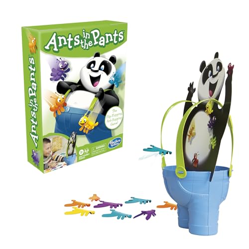 Hasbro Gaming Ants in the Pants – Preschool Board Game for 2-4 Players (Ages 3+), Amazon Exclusive