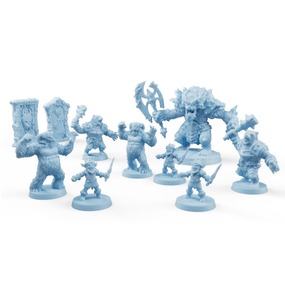 Hasbro Avalon Hill HeroQuest The Frozen Horror Quest Pack – Dungeon Crawler Expansion