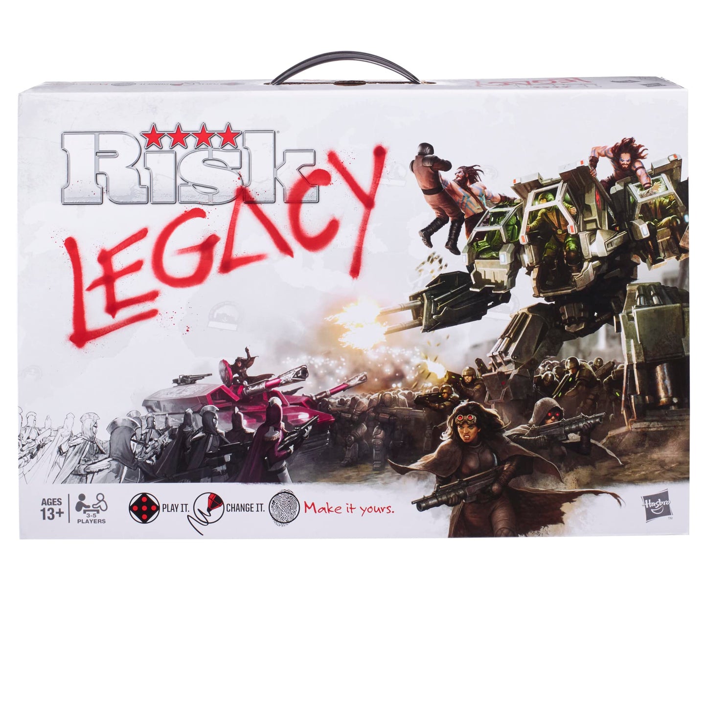 Hasbro Gaming Avalon Hill Risk Legacy – Immersive Strategy Board Game for 3-5 Players