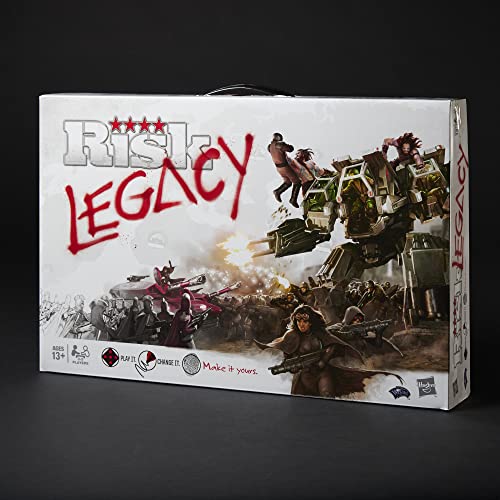 Hasbro Gaming Avalon Hill Risk Legacy – Immersive Strategy Board Game for 3-5 Players