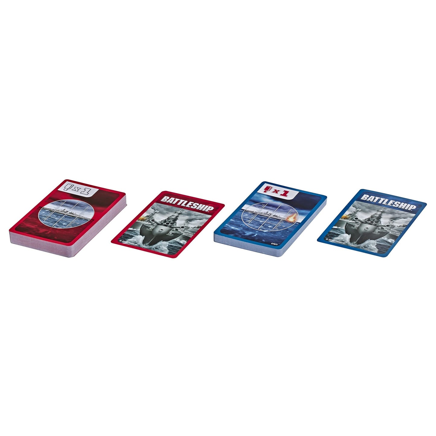 Hasbro Gaming Battleship Card Game for Kids — 2 Players Strategy, Travel Edition