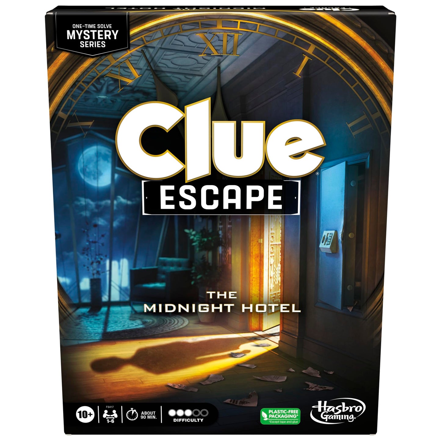 Clue Escape: Midnight Hotel Board Game – 1–6 Players, 90 Minutes | Hasbro Gaming